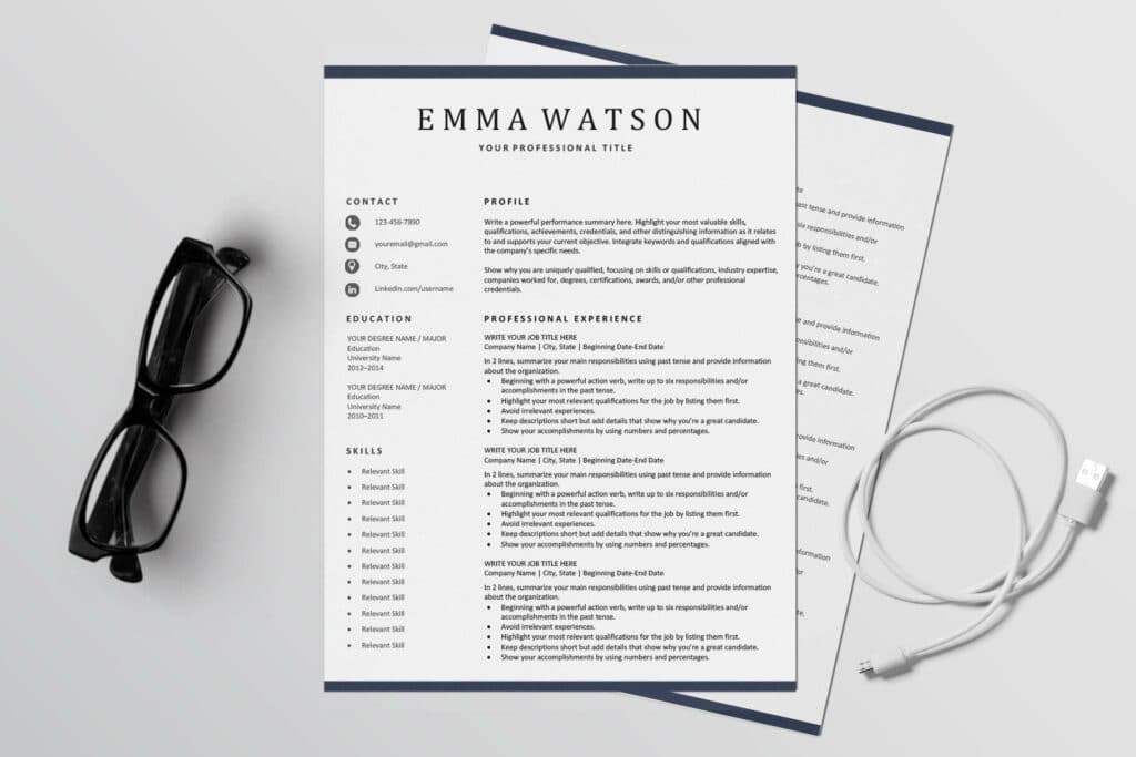 Matching Cover Letter and Resume